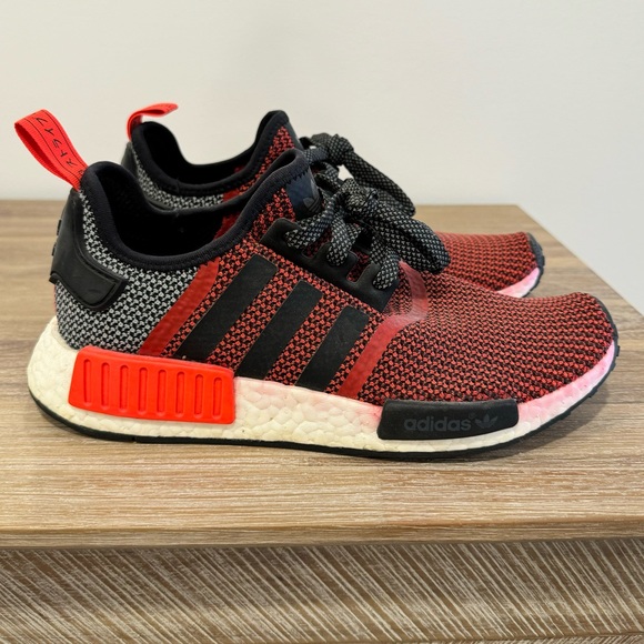 Adidas NMD - Orange Red Black - Size 8 - Picture 3 of 7